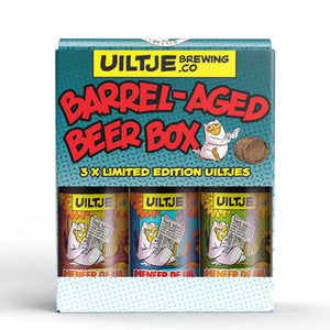 ⁠Uiltje Meneer de Uil BA imp stout gift pack 3 x 330ml