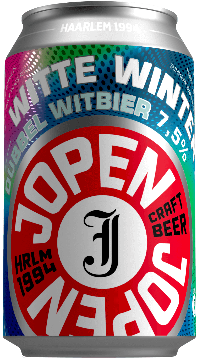 ⁠Jopen witte winter 330 ml