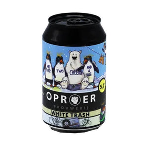 ⁠oproer white trash 330 ml